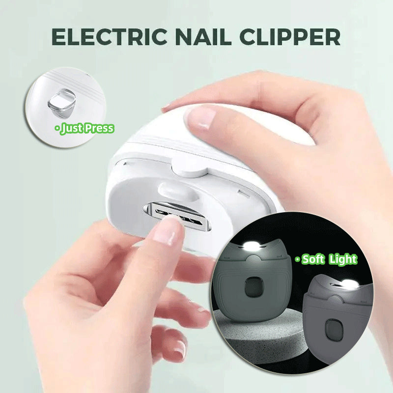 Rechargeable Electric Nail Scissors – Safe, Automatic Nail Trimmer for the Whole Family